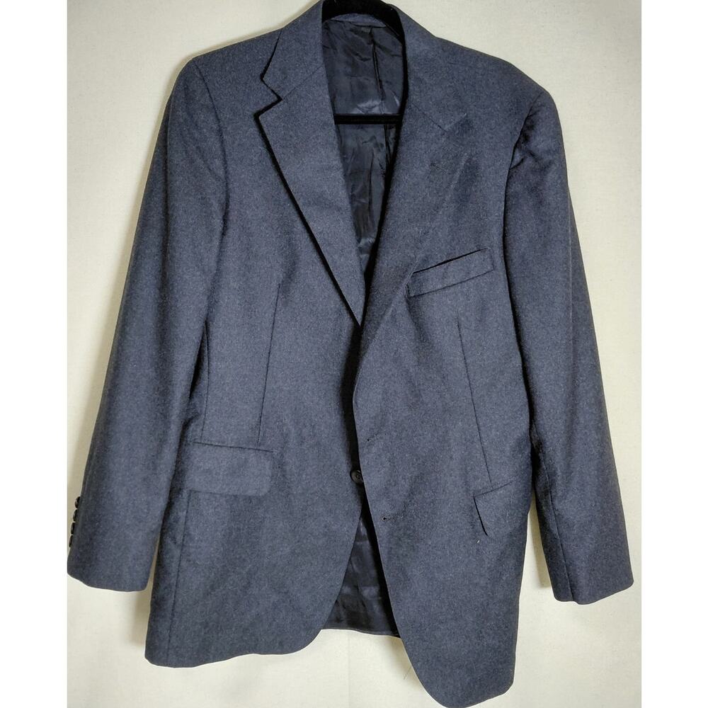 Chaps by RALPH LAUREN Blazer Blue Size Solid Long Sleeve / See measurements
